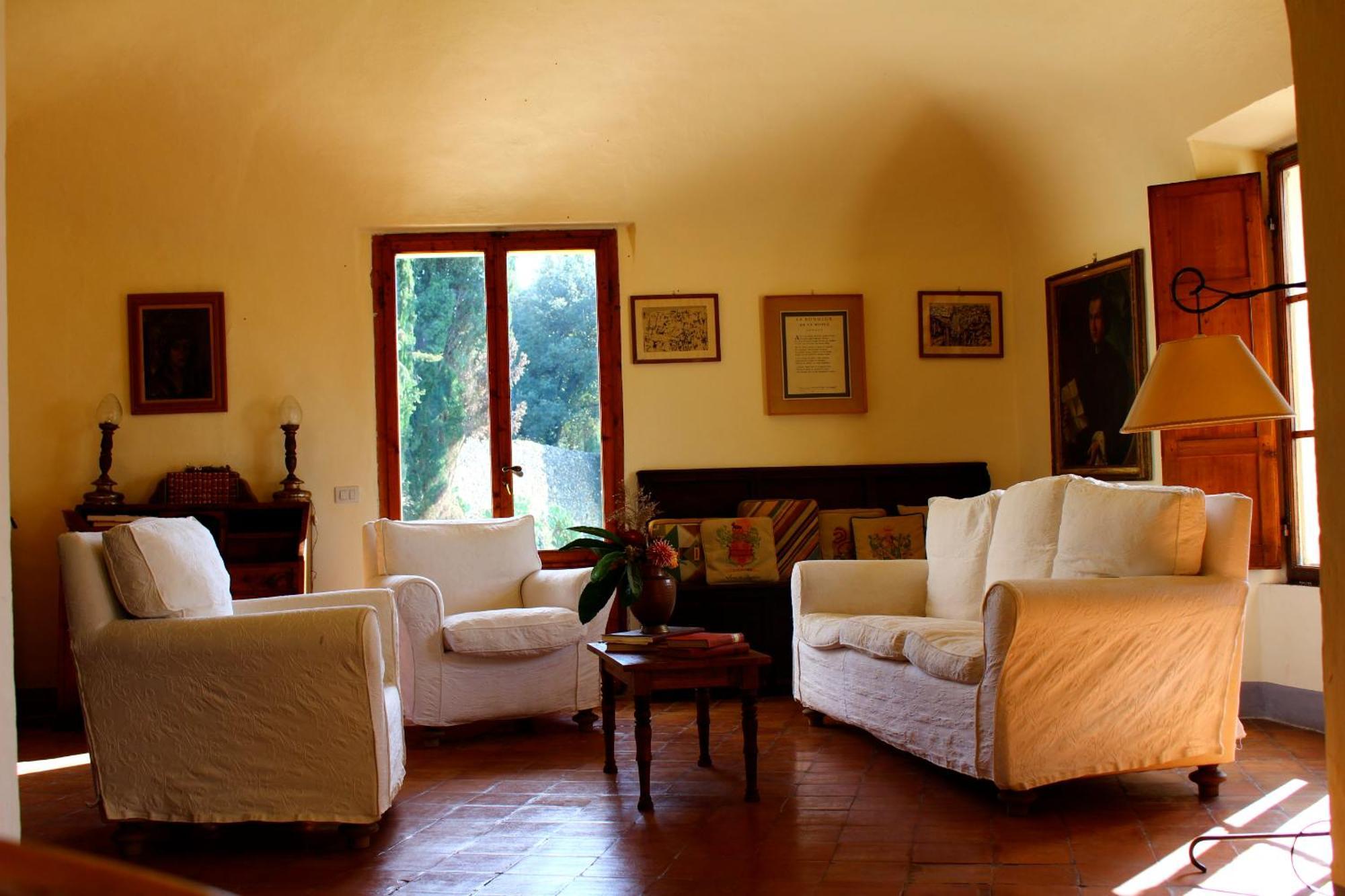 Tenuta Di Spannocchia Rosia Bagian luar foto