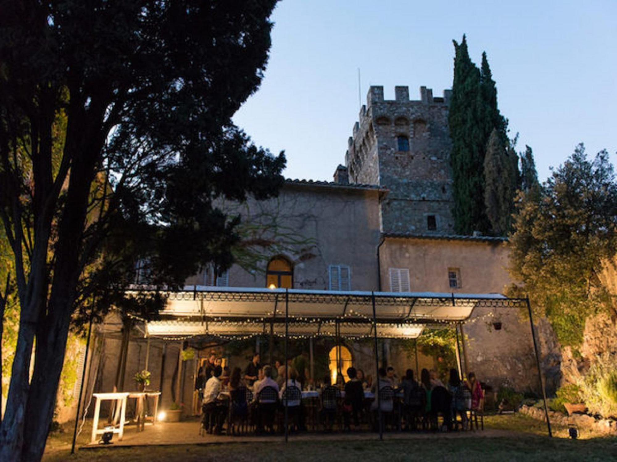 Tenuta Di Spannocchia Rosia Bagian luar foto