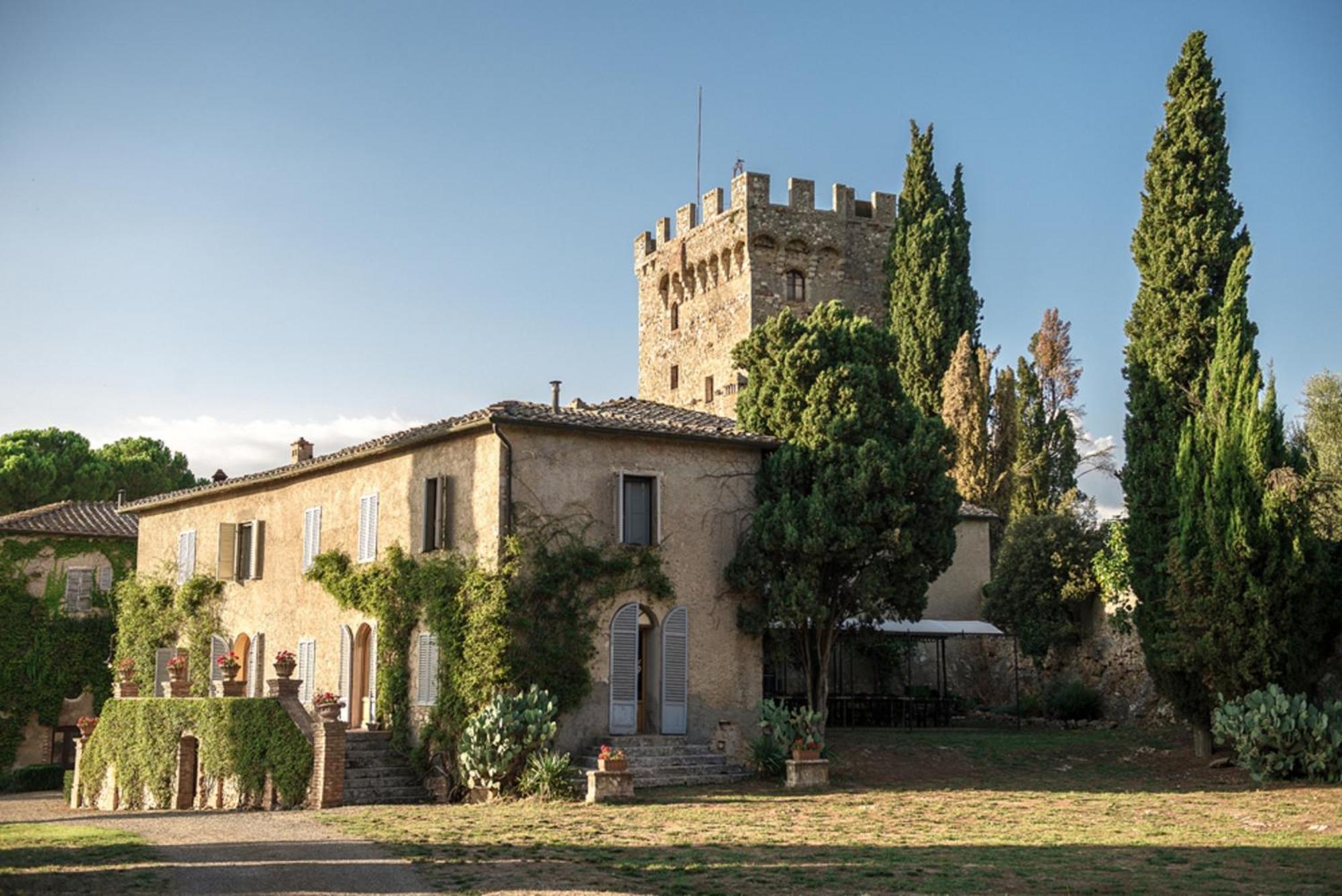 Tenuta Di Spannocchia Rosia Bagian luar foto