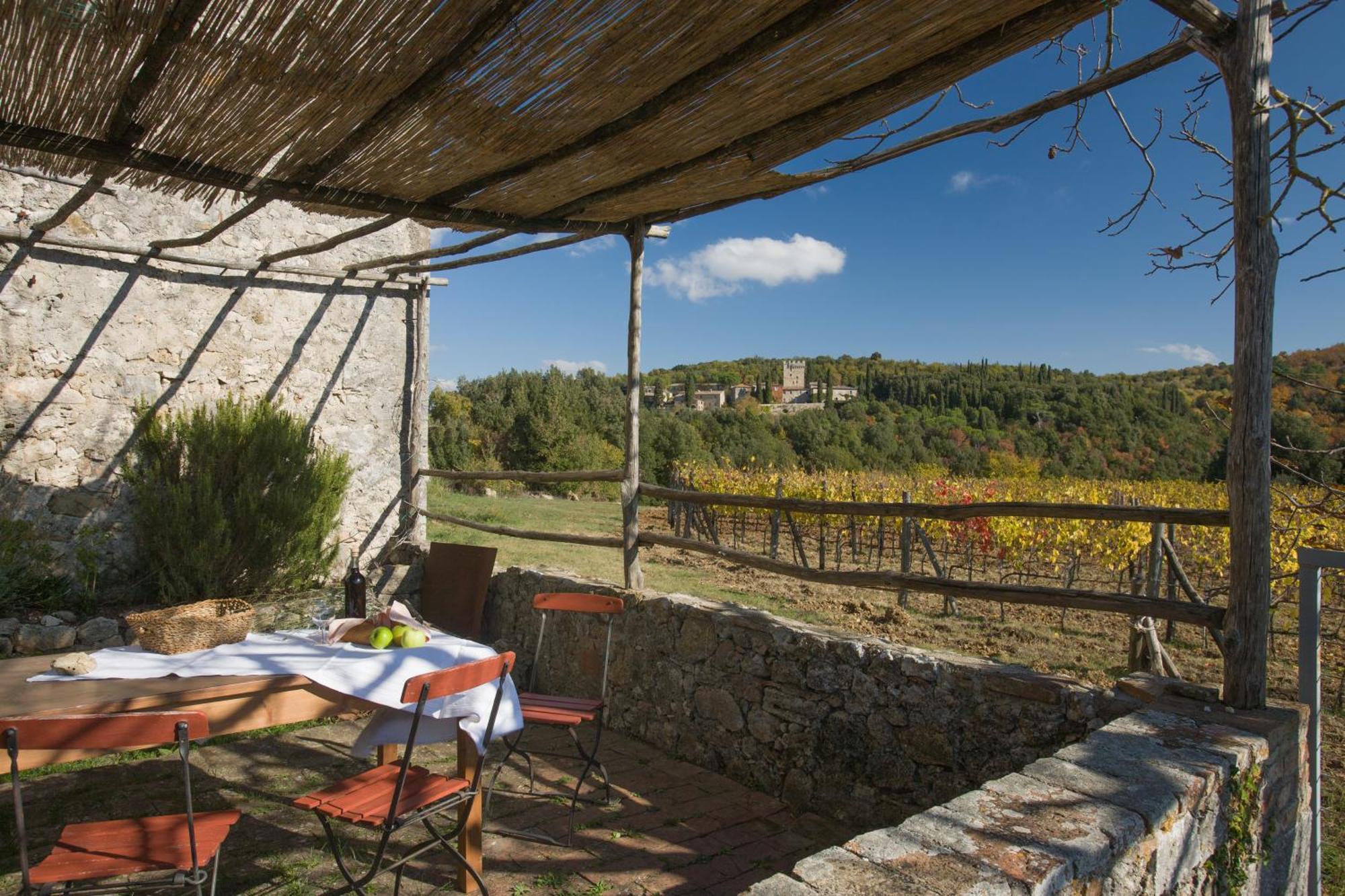 Tenuta Di Spannocchia Rosia Bagian luar foto