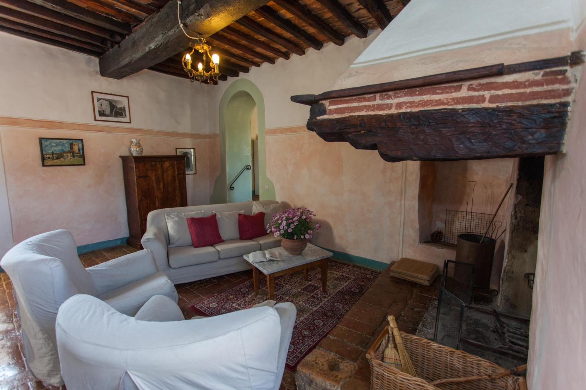 Tenuta Di Spannocchia Rosia Bagian luar foto