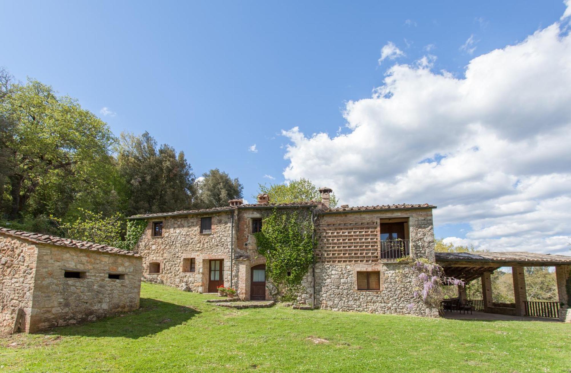 Tenuta Di Spannocchia Rosia Bagian luar foto