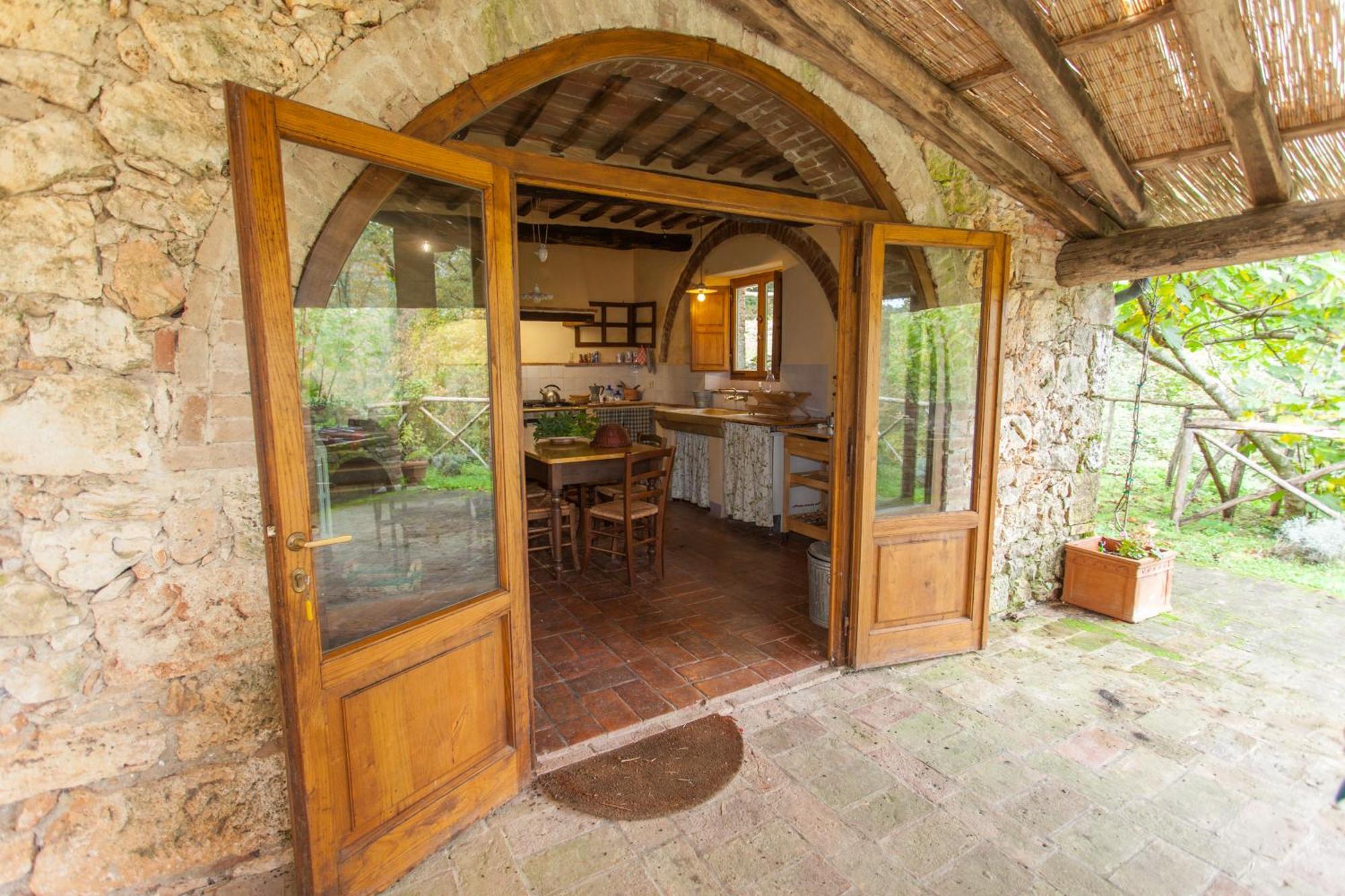 Tenuta Di Spannocchia Rosia Bagian luar foto