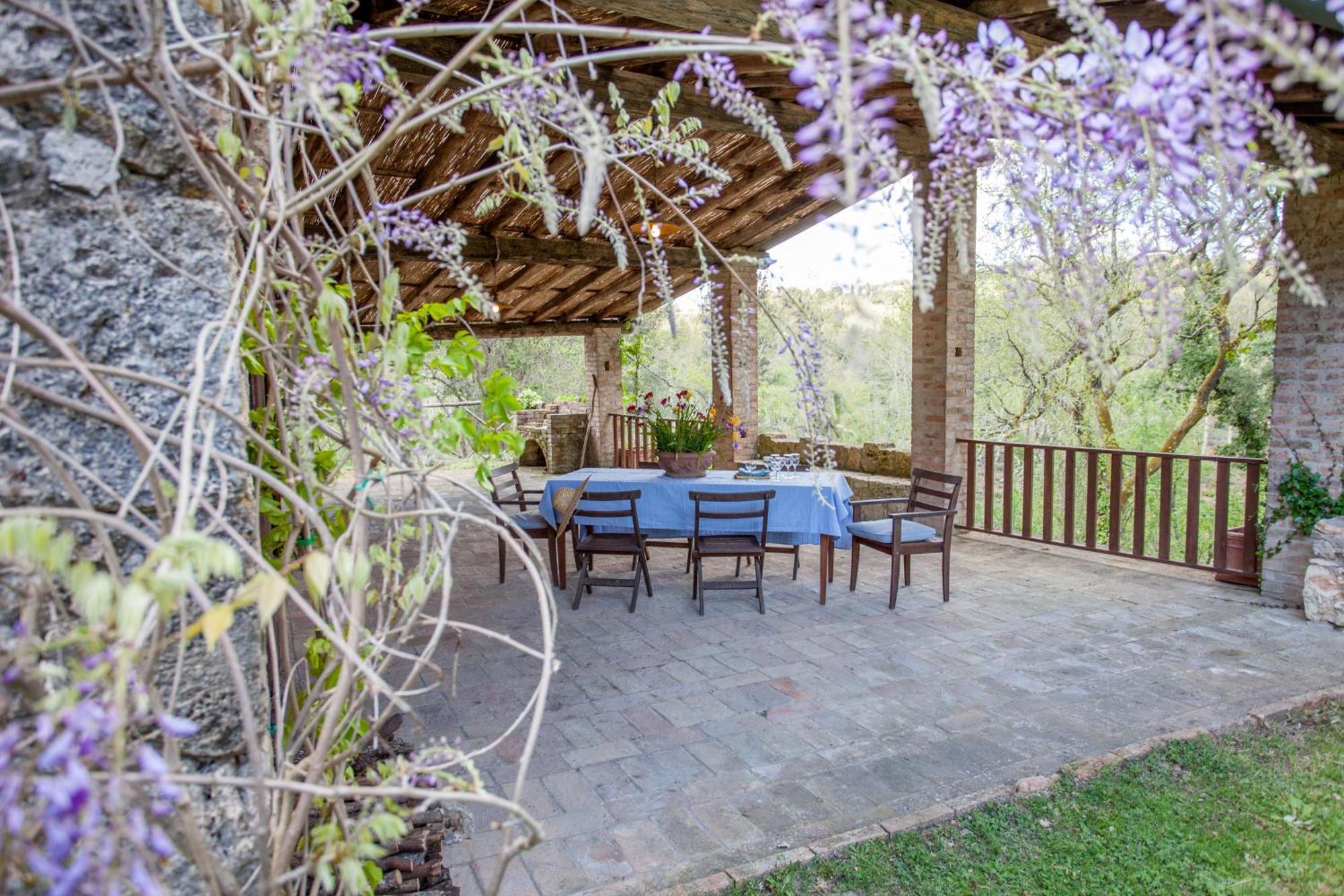 Tenuta Di Spannocchia Rosia Bagian luar foto