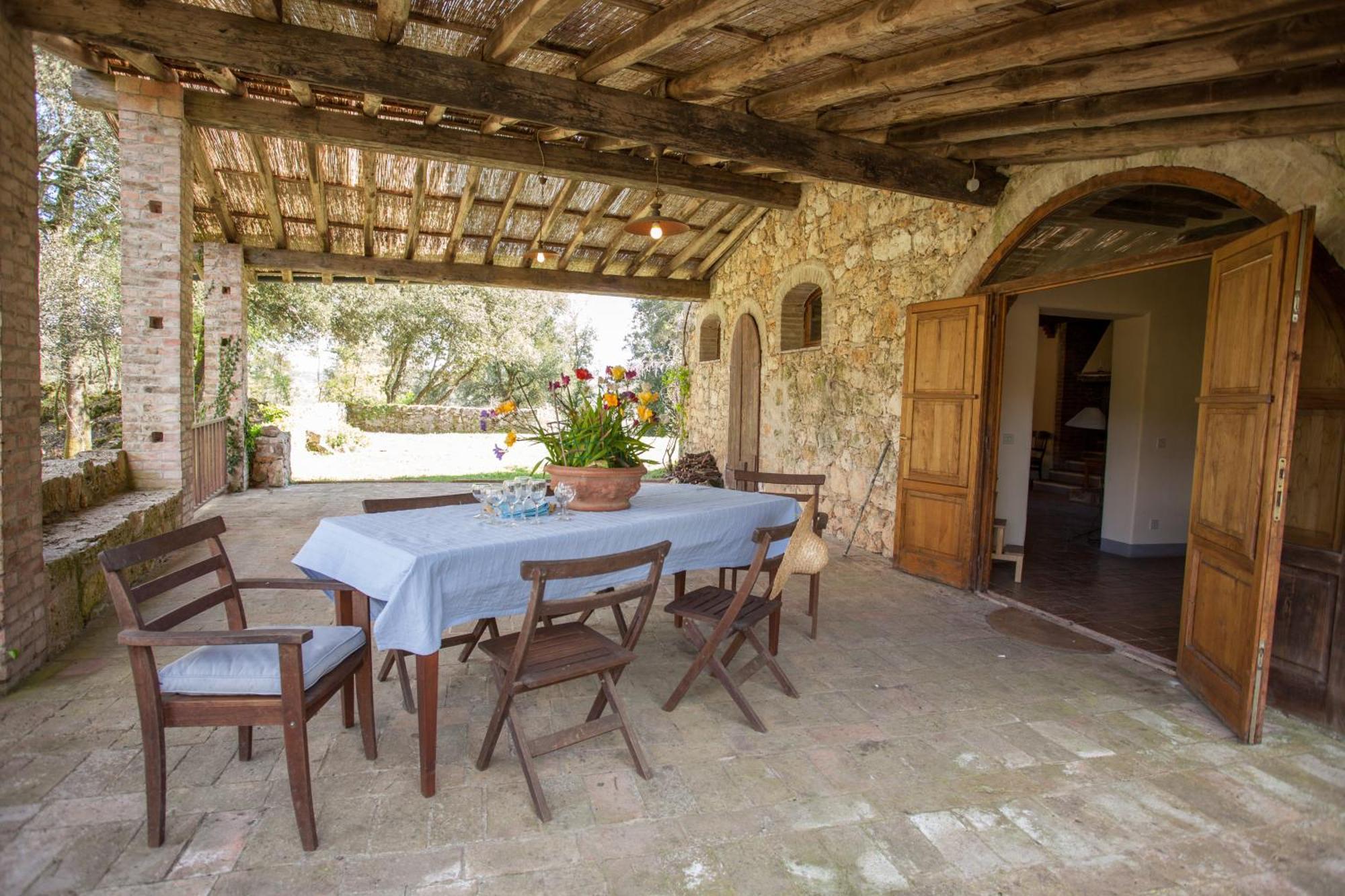 Tenuta Di Spannocchia Rosia Bagian luar foto