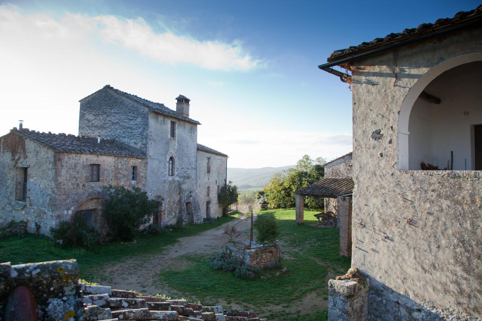 Tenuta Di Spannocchia Rosia Bagian luar foto