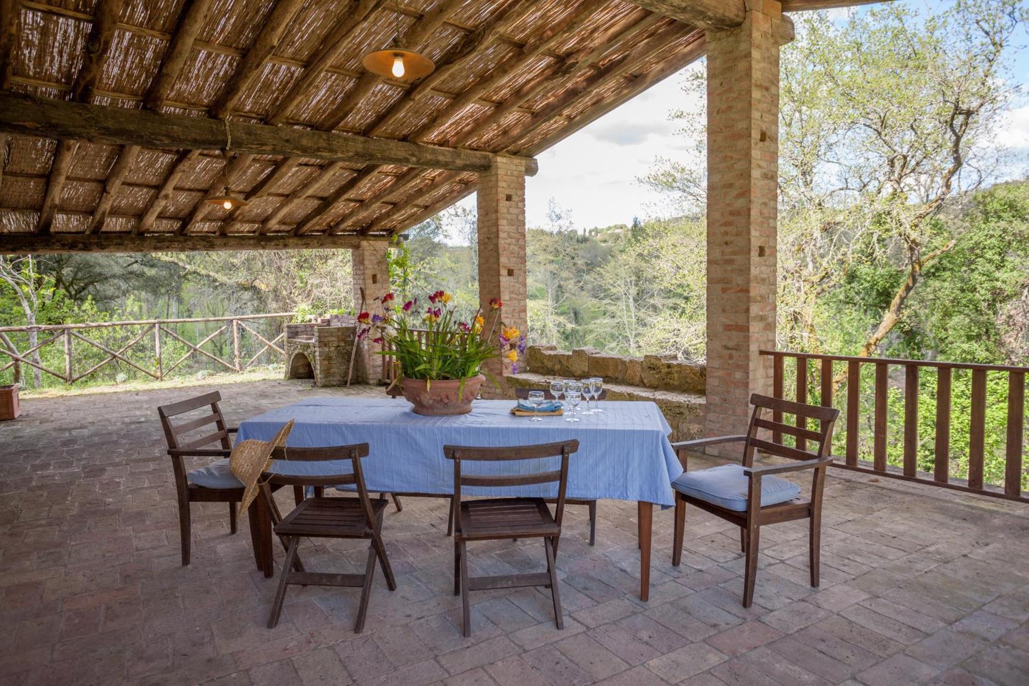 Tenuta Di Spannocchia Rosia Bagian luar foto