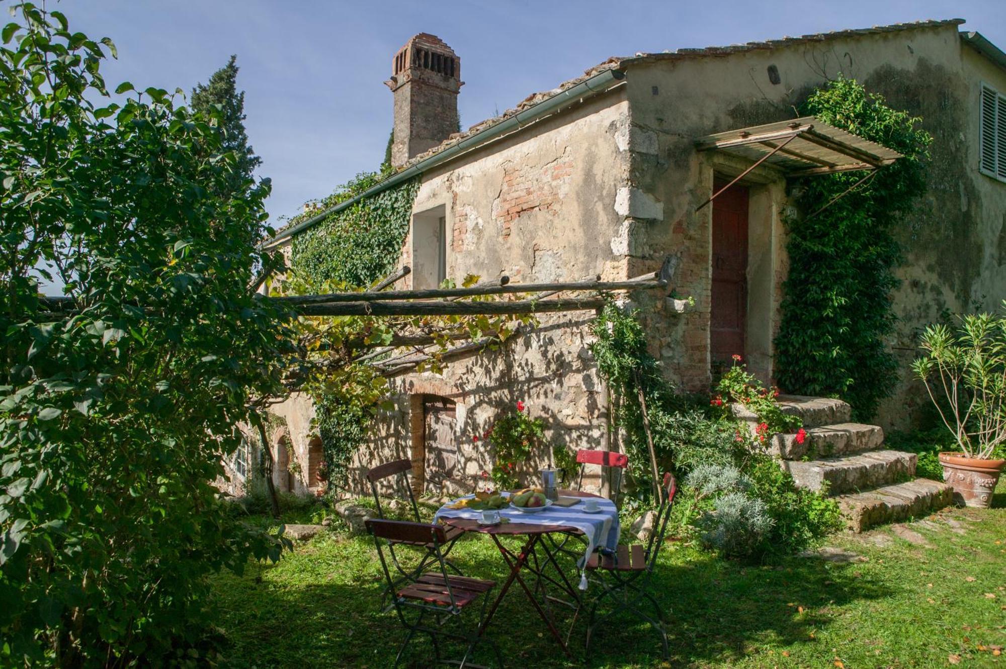 Tenuta Di Spannocchia Rosia Bagian luar foto