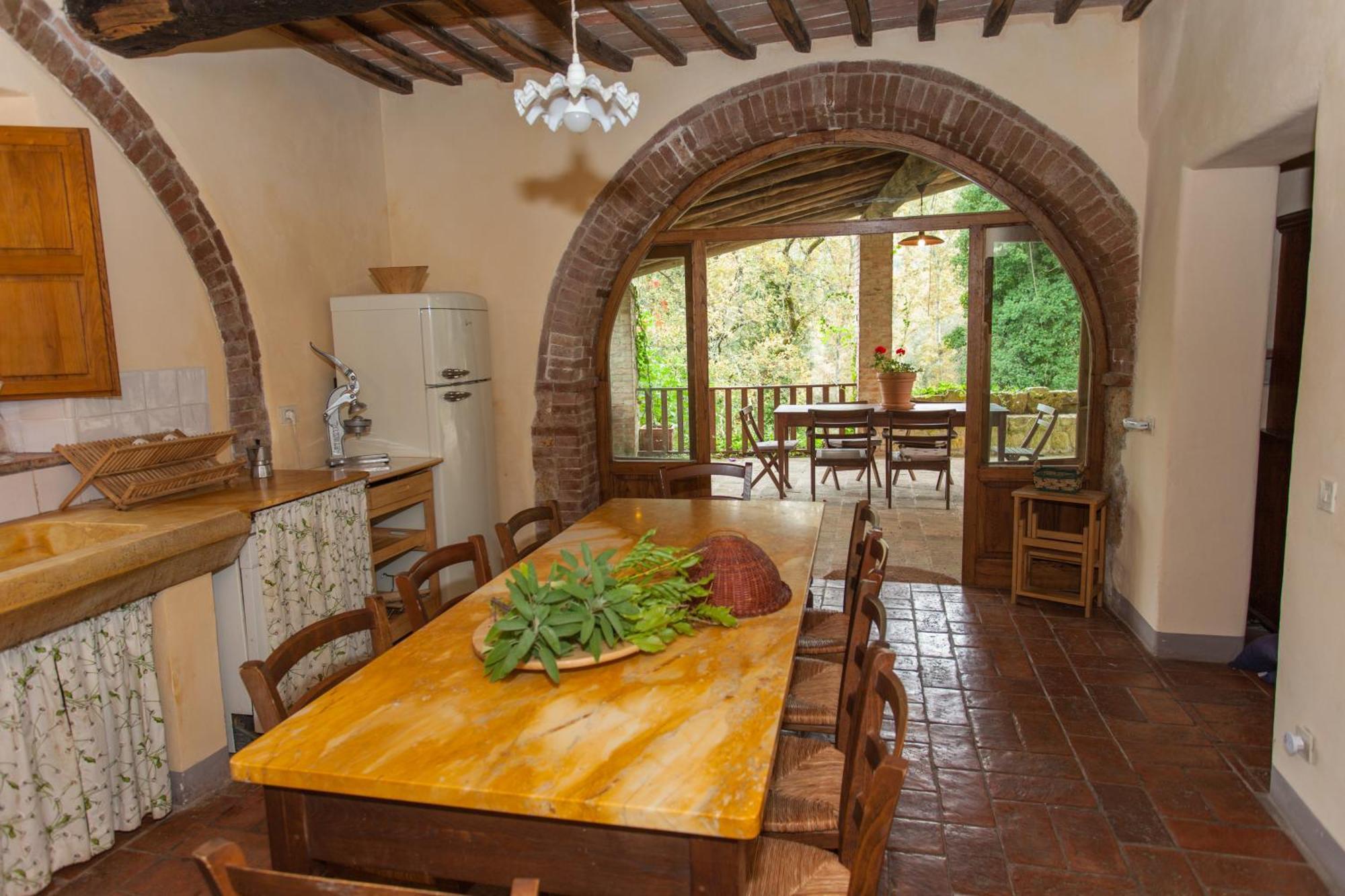 Tenuta Di Spannocchia Rosia Bagian luar foto