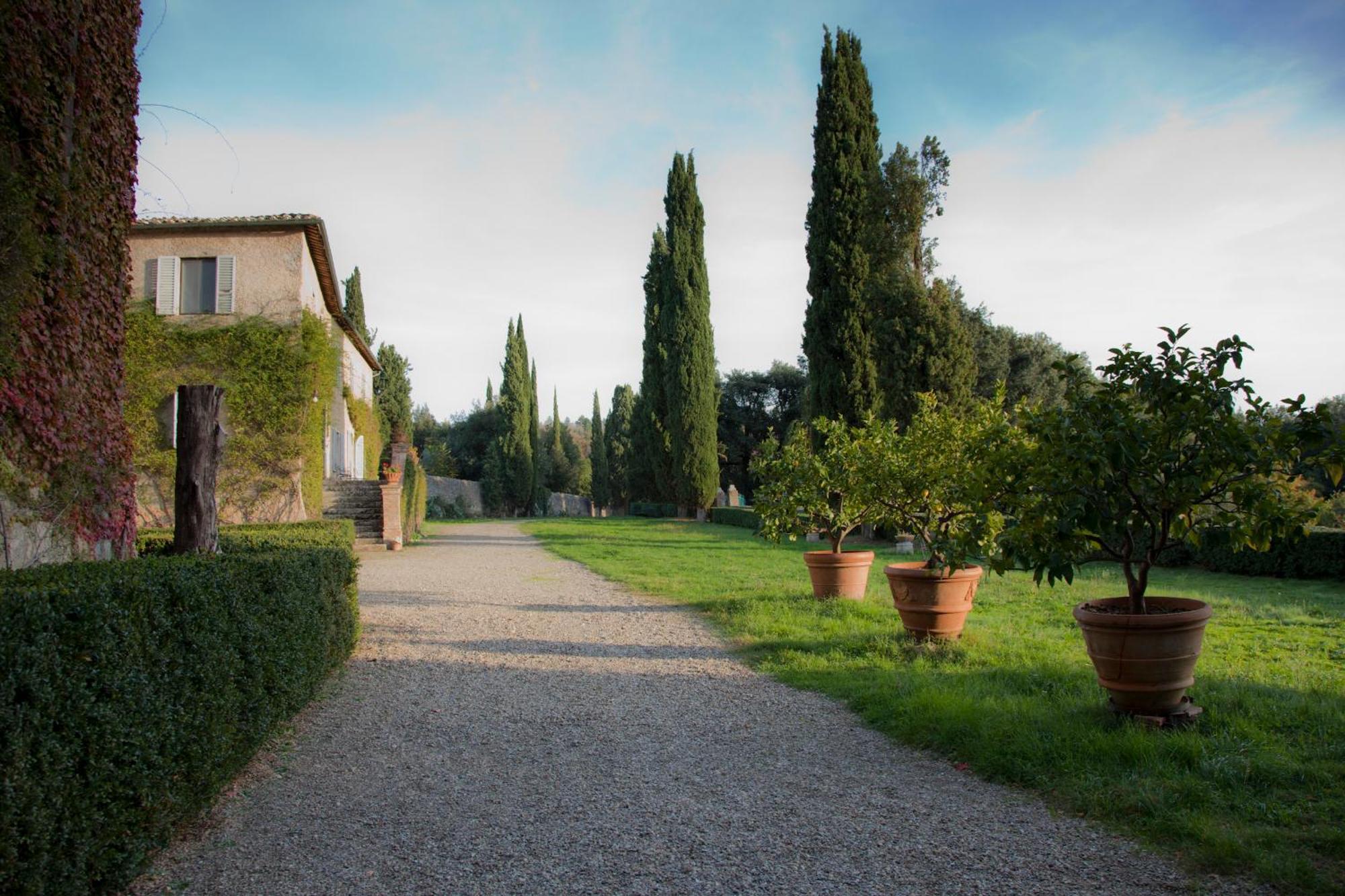 Tenuta Di Spannocchia Rosia Bagian luar foto