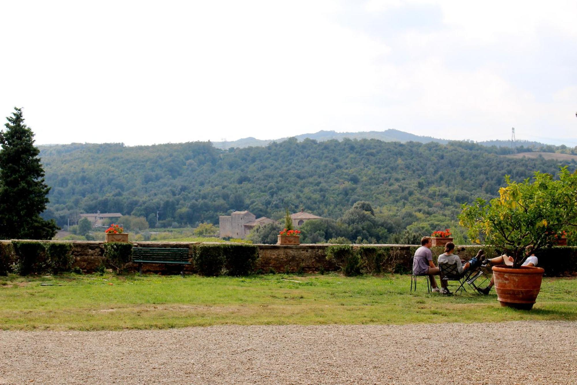 Tenuta Di Spannocchia Rosia Bagian luar foto